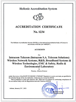 Image of Laboratory Accreditation Certification